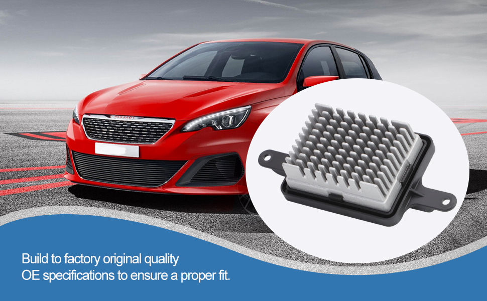 Résistance moteur de ventilateur de chauffage Peugeot 3008 5008 Citr0en DS5 6441CQ P7708005 6441.CQ