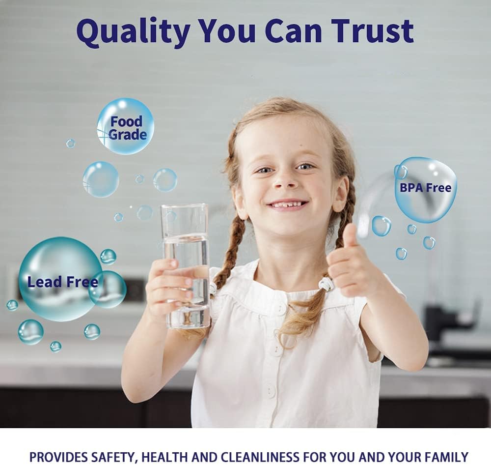 3 Filtri Acqua Sostituzione Per Smardy UF 2000 - Set Filtrazione Per Acqua Pulita - Foto 9