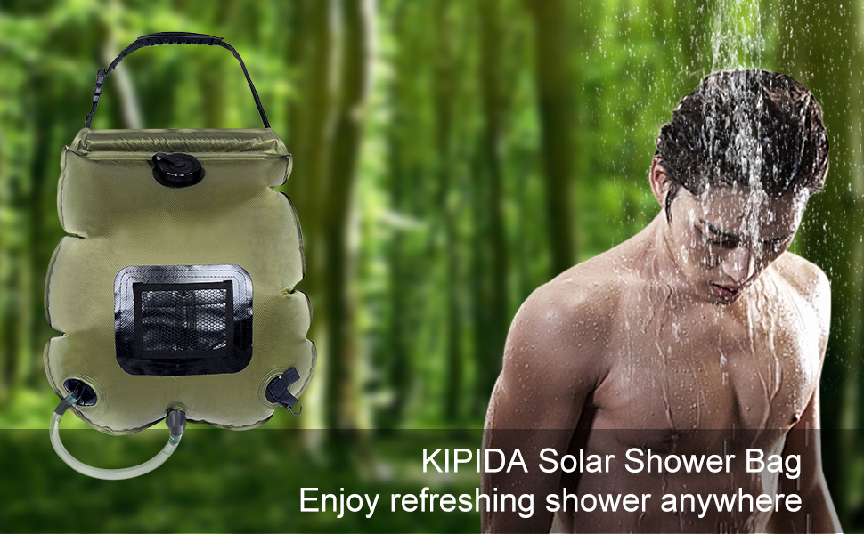 Douche solaire Camping
