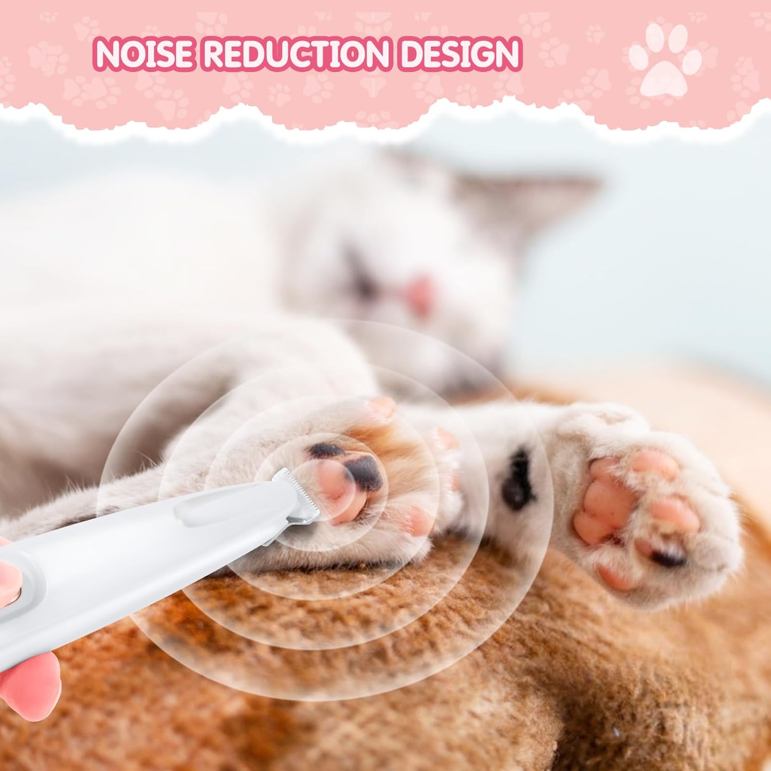 Tondeuse De Pattes De Chien, Tondeuse Pour Chat Rasoir Avec Lumière LE – GLEADING