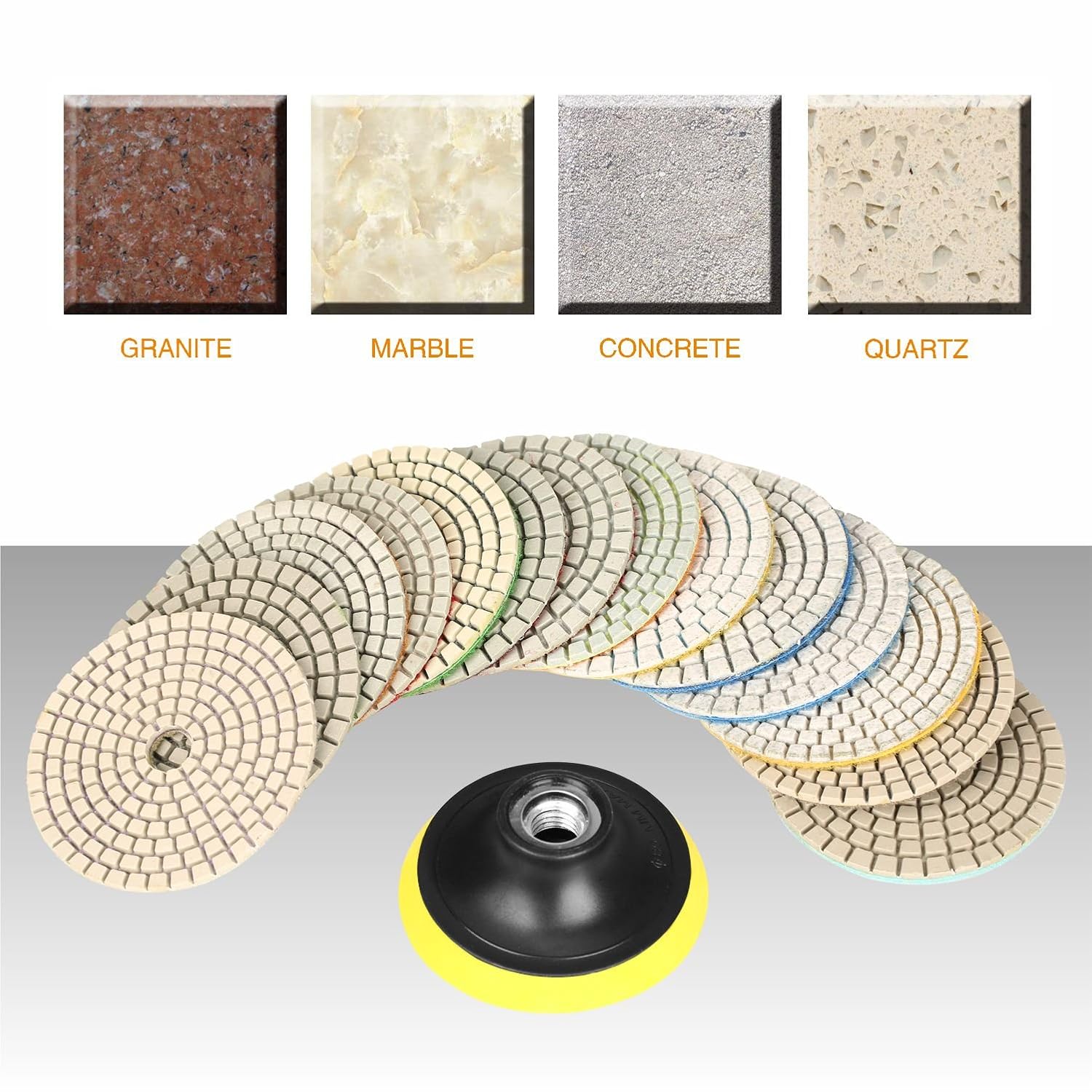 Disques de polissage diamant