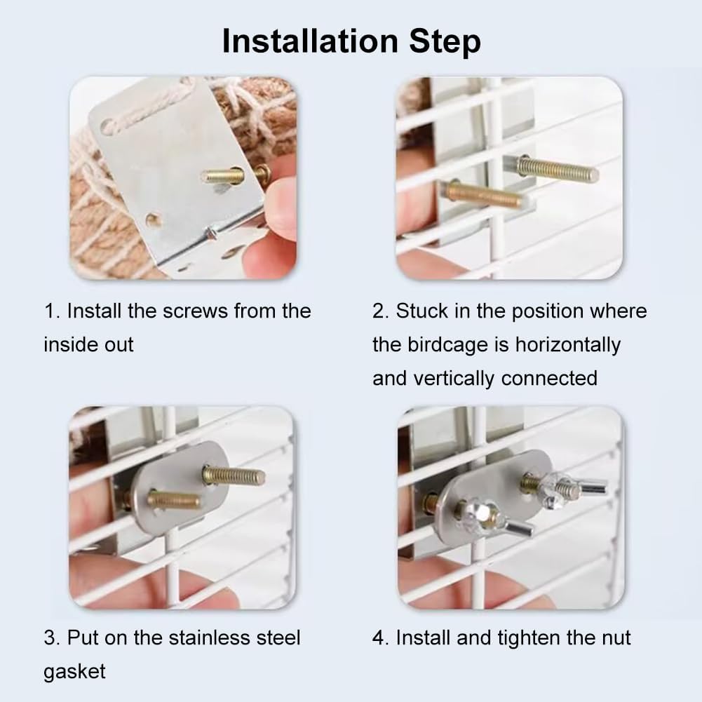 Nichoir Pour Cage - Hamac Chaud - Accessoire Pour Perruche