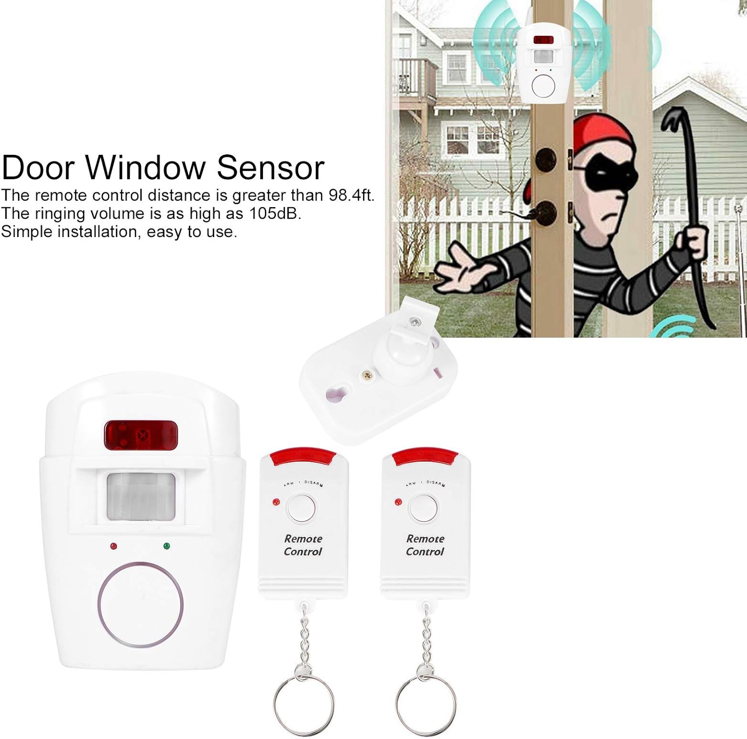 Alarme sans fil infrarouge neuf maison ,garage,box B23835