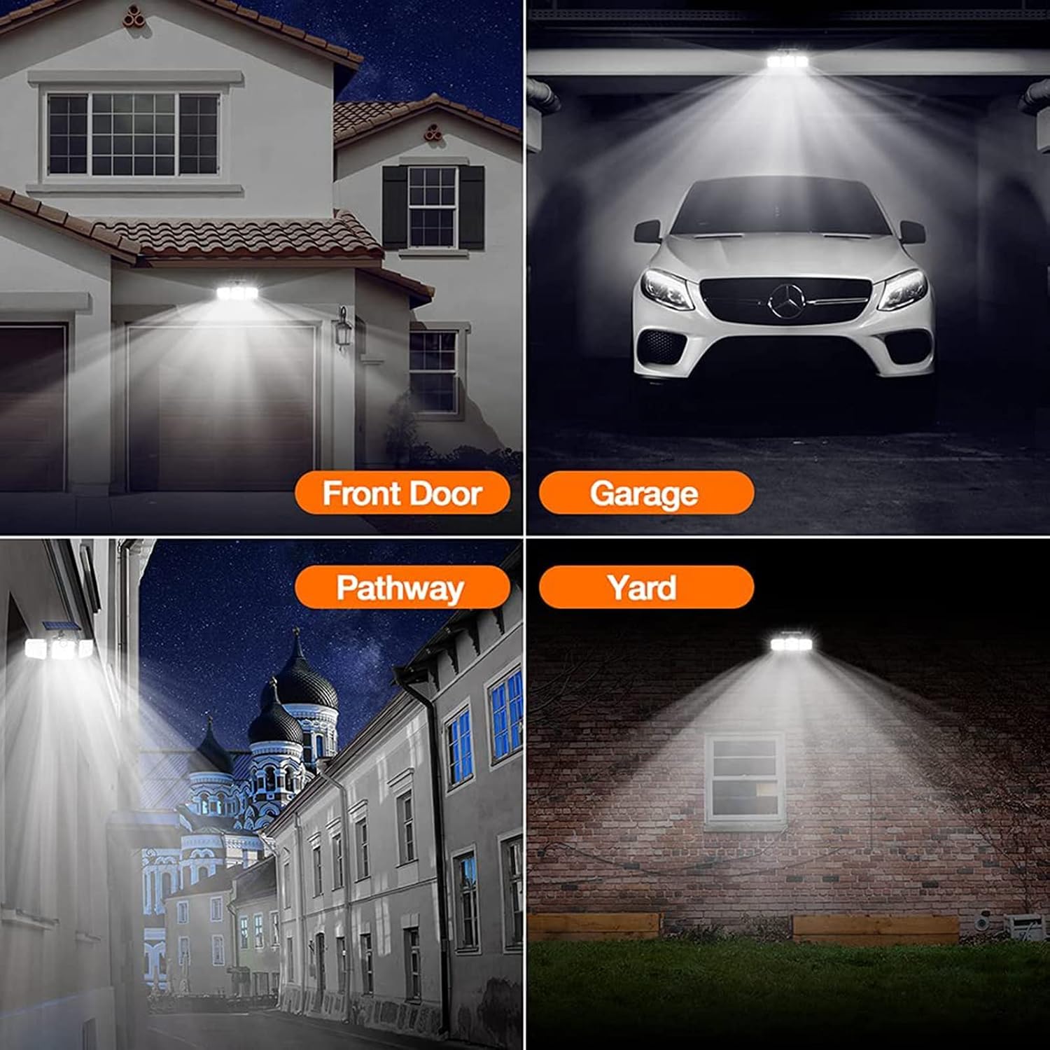 Lampes solaires extérieures