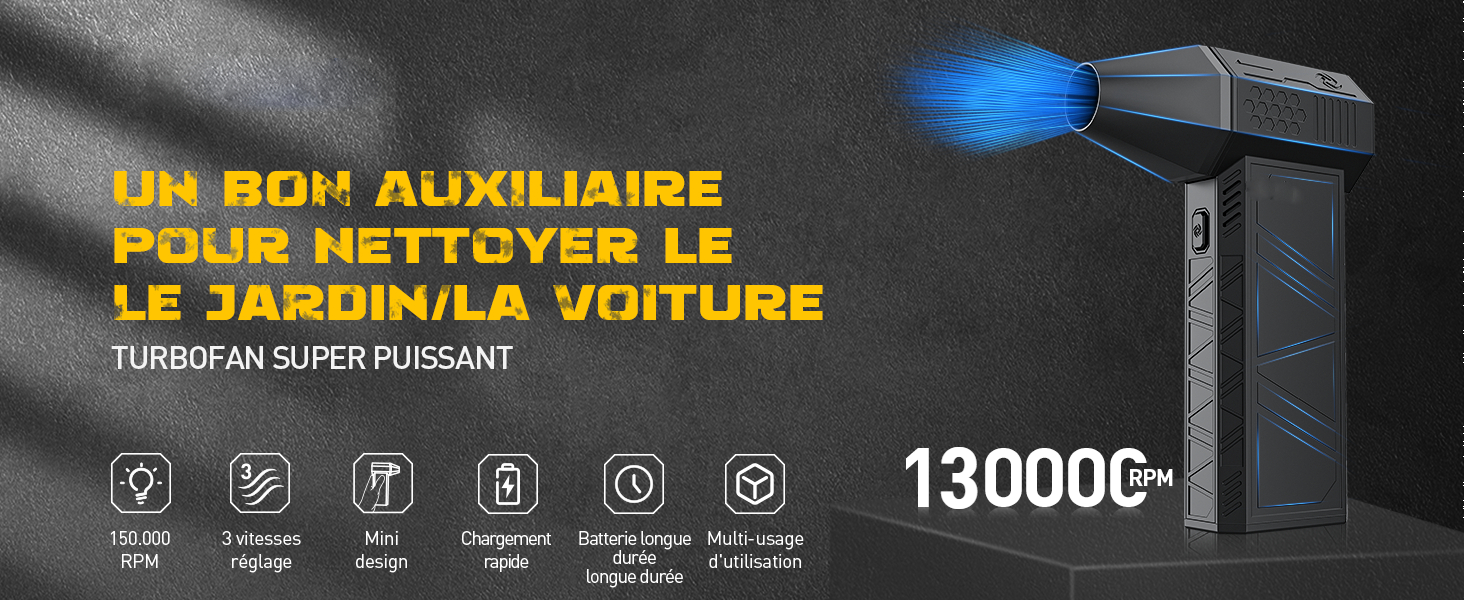 EUKI souffleur voiture