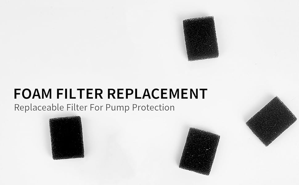 foam filter for petkit wireless water pump