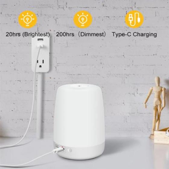 Lampe de chevet tactile LED
