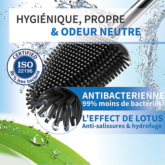 Brosse WC en silicone