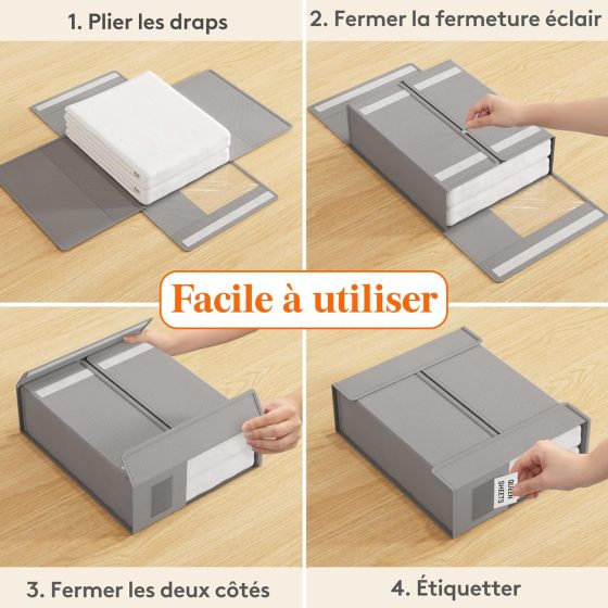 Sacs de rangement pliables