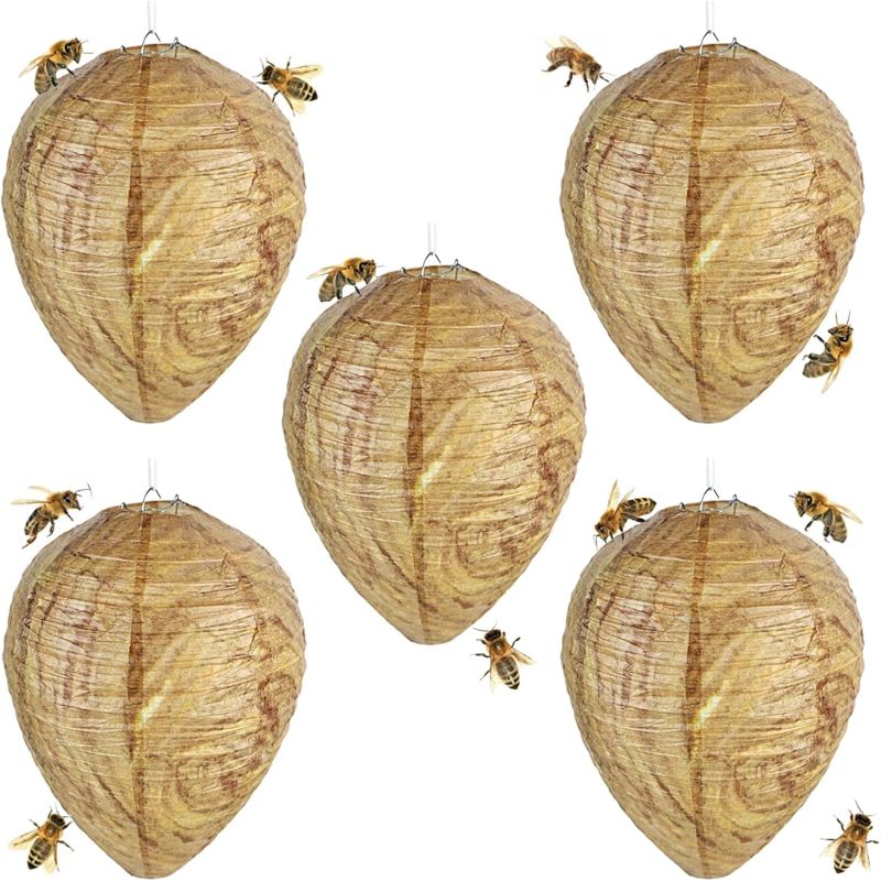 Leurre pour nid de guêpes lot de 5 vue générale