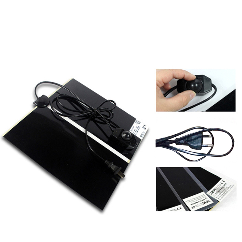Tapis chauffant avec thermostat - réglage de la température