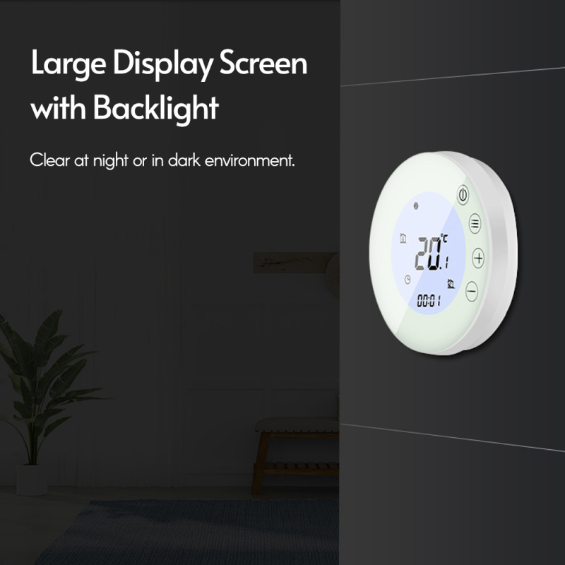 Thermostat intelligent programmable - vue d'ensemble