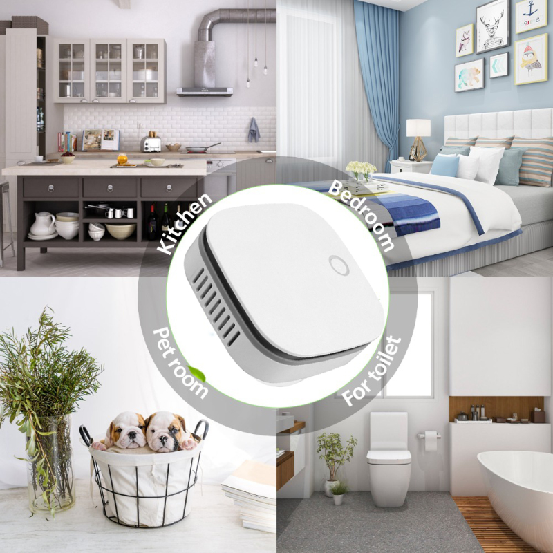 Purificateur d'air portable - Ioniseur à anions - Design compact