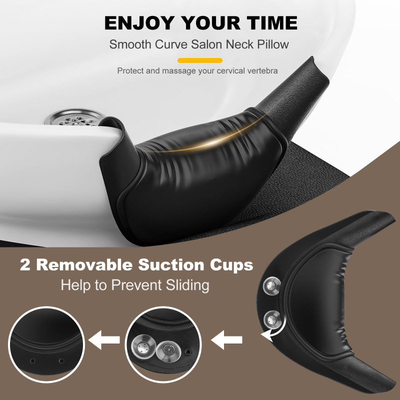 Détail des ventouses antidérapantes et revêtement silicone