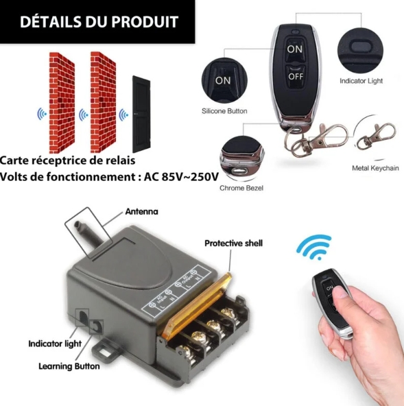Interrupteur de télécommande