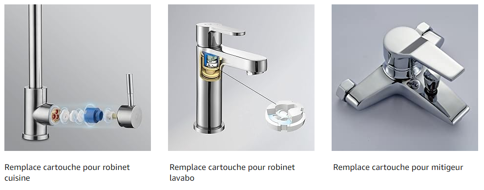 Cartouche de robinet en céramique