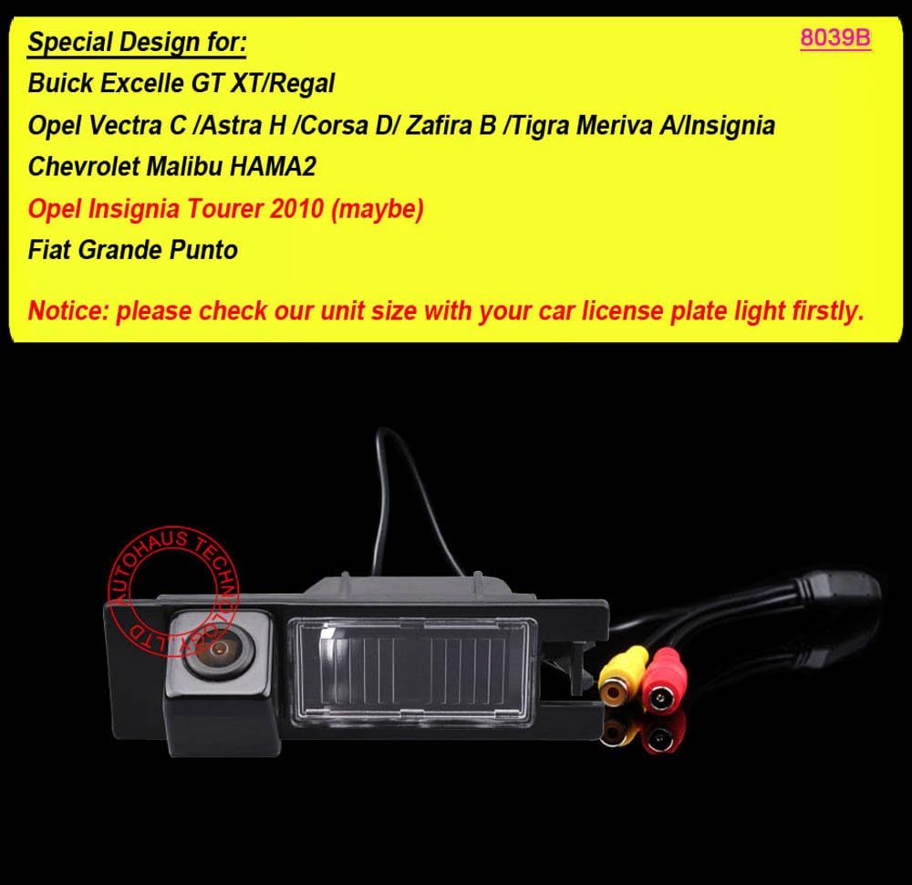 Telecamera Posteriore Auto CCD | Visione Notturna 4 LED | Per Astra, Corsa, Vectra, Insignia - Foto 9