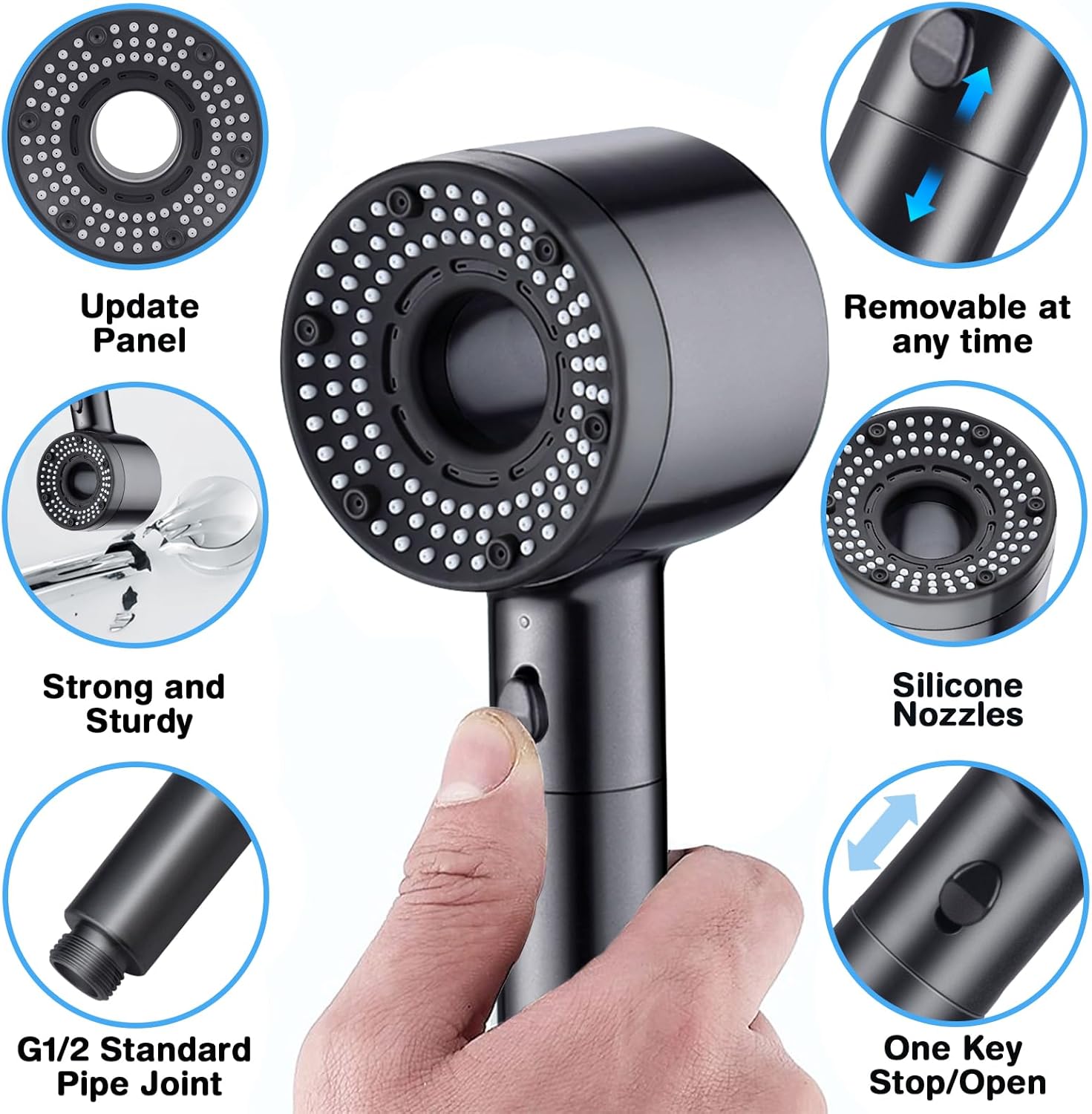 pommeau douche anti calcaire