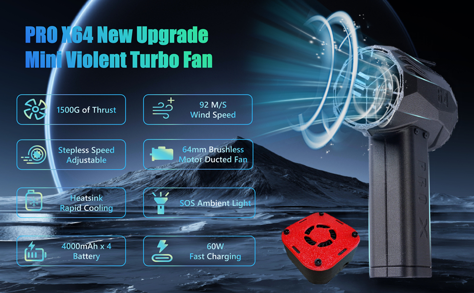 Turbo Dryer Blower for Cars