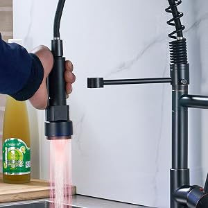 kitchen tap mixer pull out