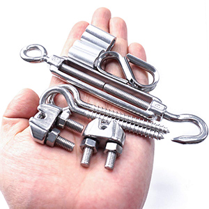 Heavy Duty Stainless Steel M6 Turnbuckle Kits