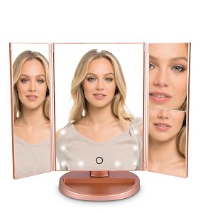 miroir lumineux led grossissant