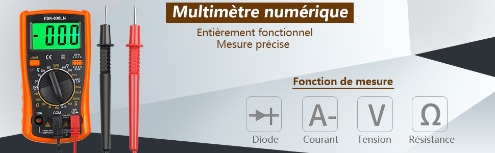multimetre numerique 