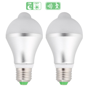 E27 Ampoules LED 1040LM 13W PIR Infrarouge Détecteur de Mouvement 