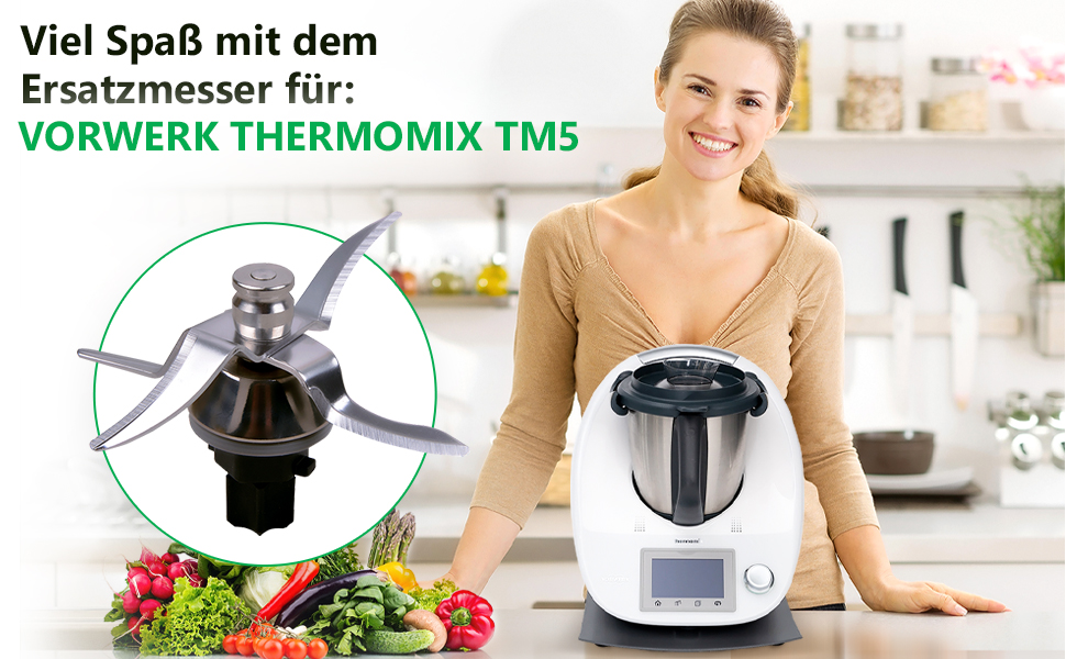 Amusez-vous avec la lame de rechange pour : Vorwerk Thermomix TM 5.