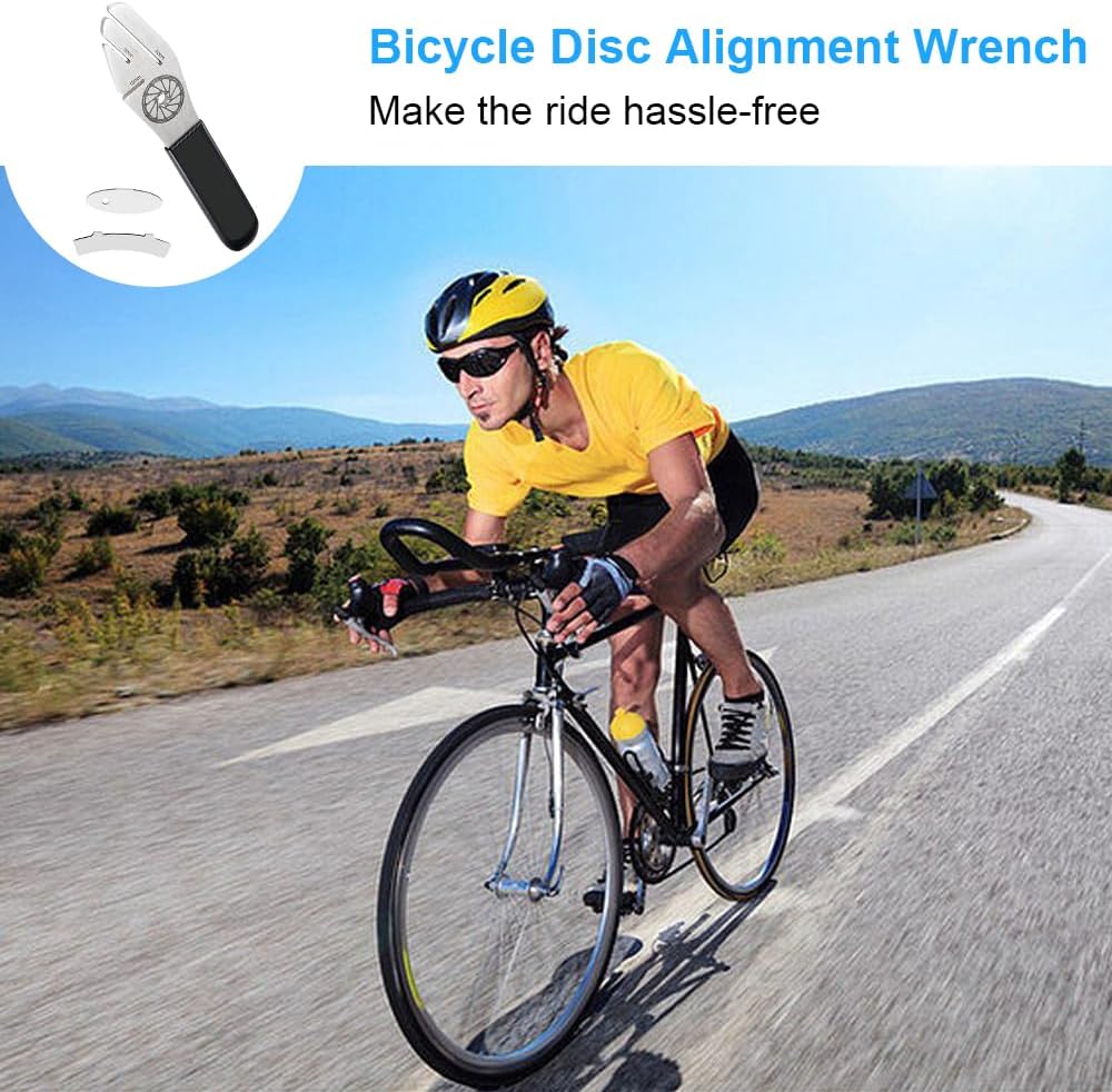 Écarteur Pour Plaquettes De Frein à Disque Vélo - Bleu, Acier Inoxydable (Neuf)