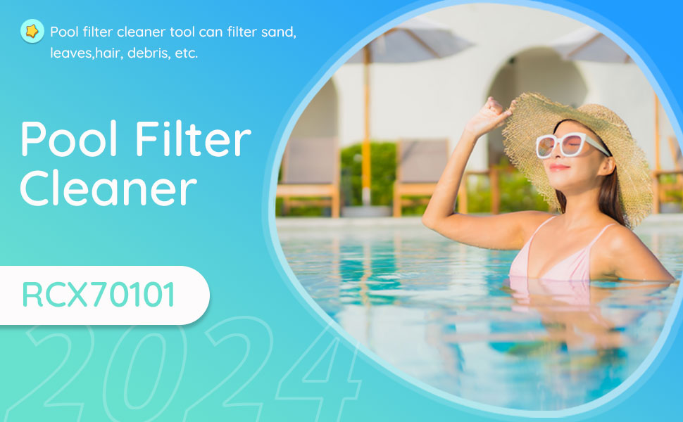 Lot de 4 Filtres de Nettoyeur de Piscine Robotique