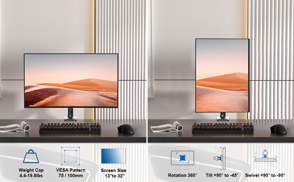 Support Ecran PC Moniteur
