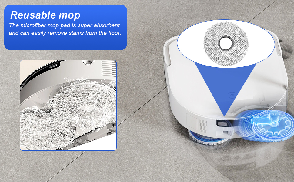 rechange pour Ecovacs Deebot X5 Omni, X5 Pro