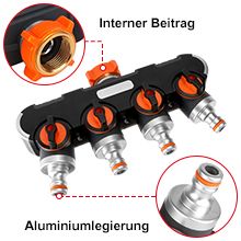 Distributeur Arrosage 4 Voies