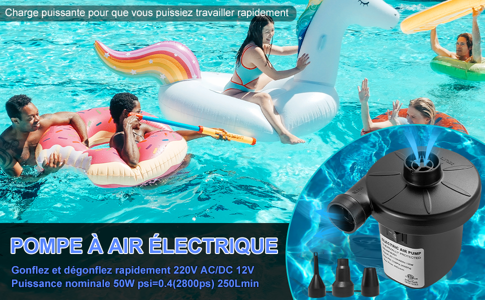 Pompe à air électrique