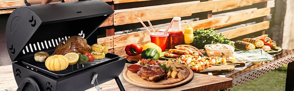 Portable Charcoal Grill