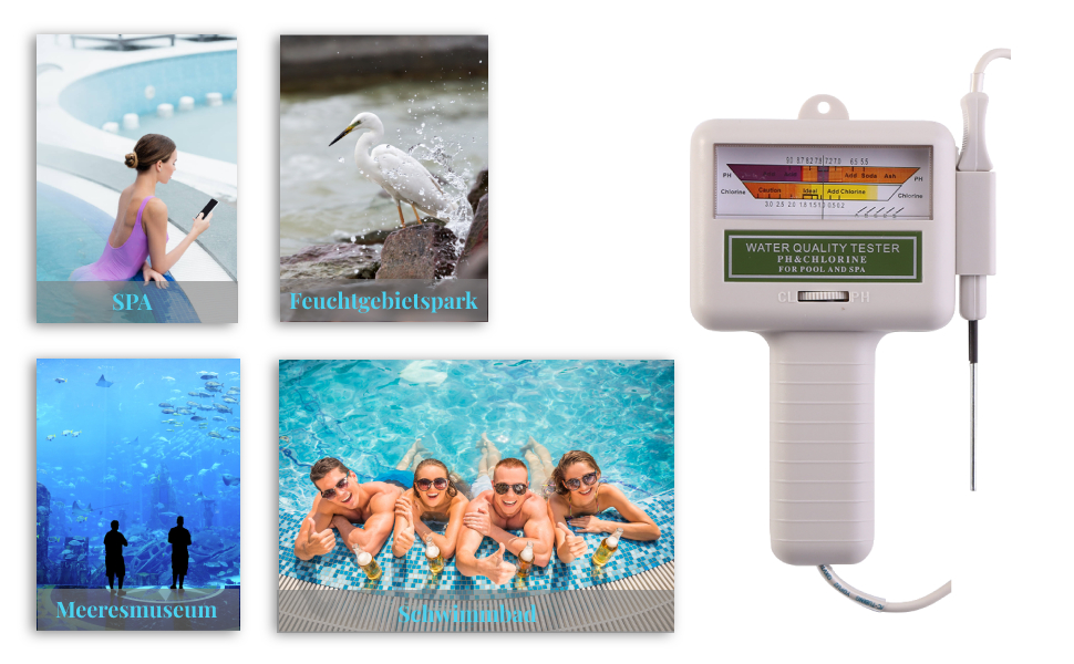  Appareil de mesure du chlore de piscine