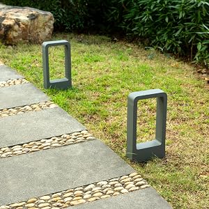 Poteau extérieur LED Piquet de jardin Lampe de sentier LED Luminaire de terrasse Poteau de jardin 