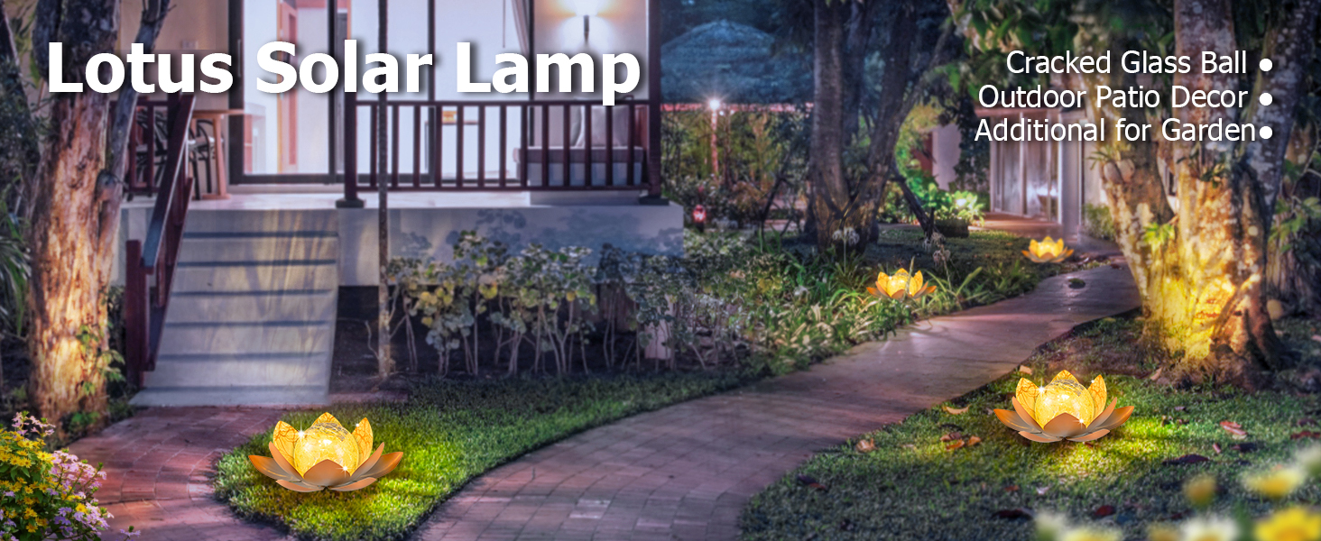 solar lights for outside outdoor garden decor