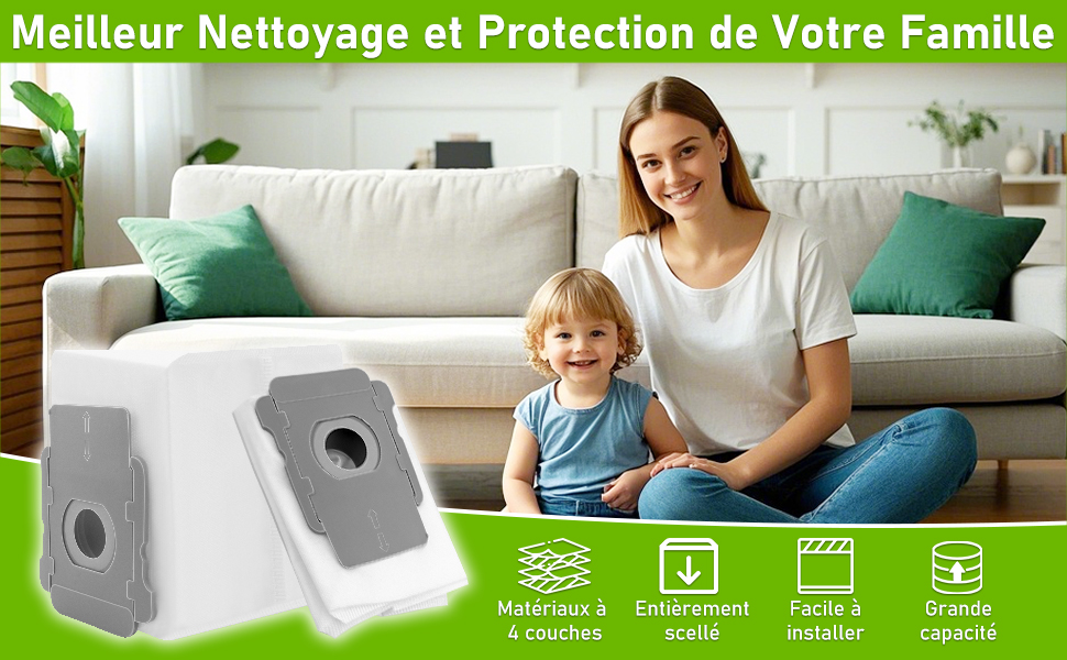 sac aspirateur i robot