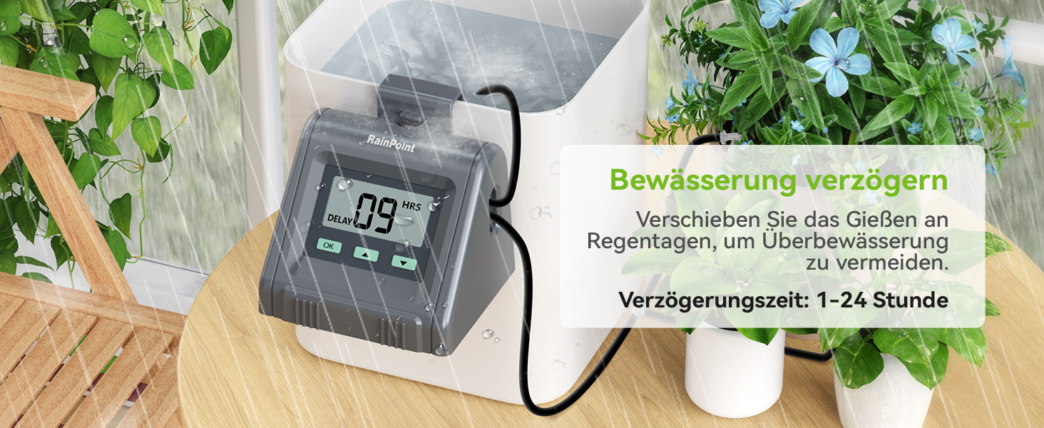 RAINPOINT Automatic Watering System for Indoor Plants