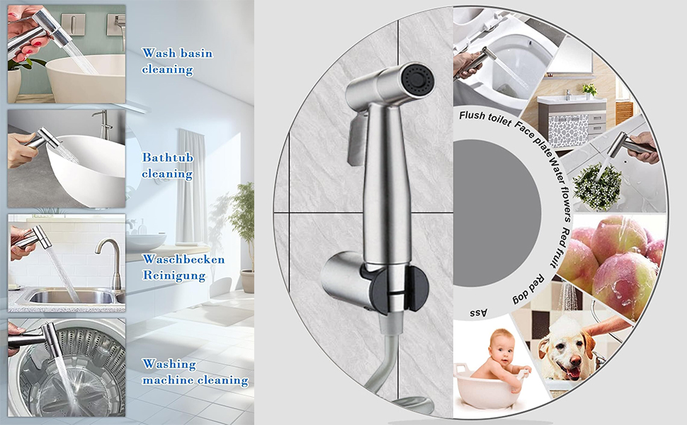 Kit Douchette WC,Douchette WC Kit Complet,Douchette Toilette