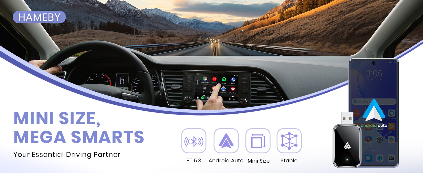 Wireless Android Auto Adapter