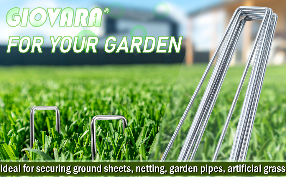 Garden Landscape Staples Weed Barrier Fabric Stakes