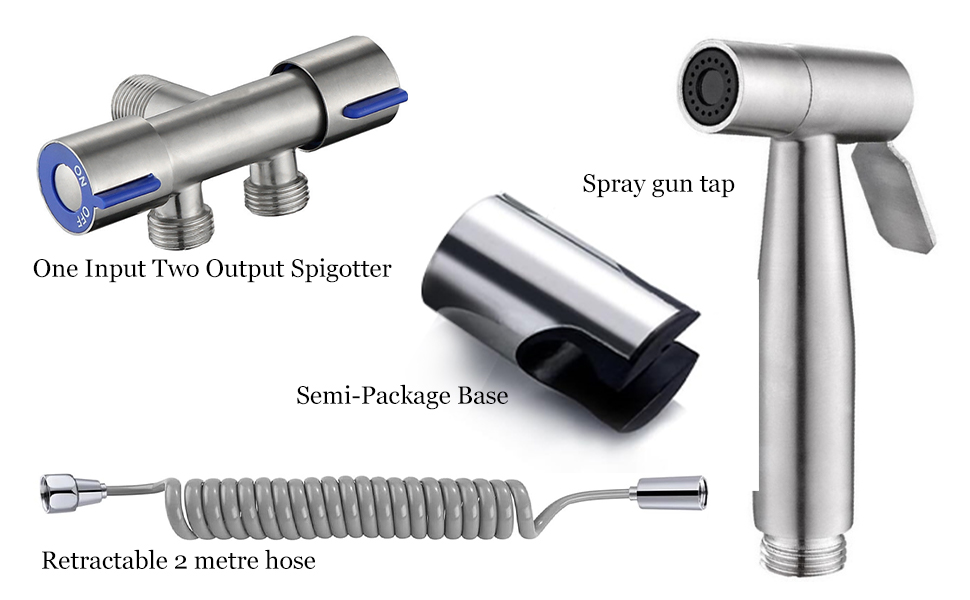 Kit Douchette WC,Douchette WC Kit Complet,Douchette Toilette