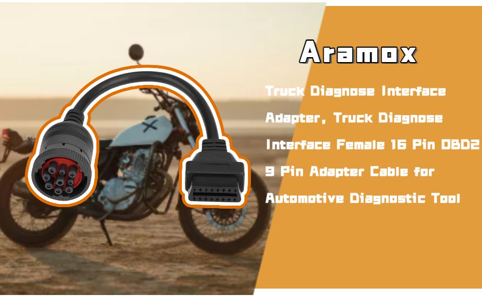 Camion diagnostiquent l'adaptateur d'interface