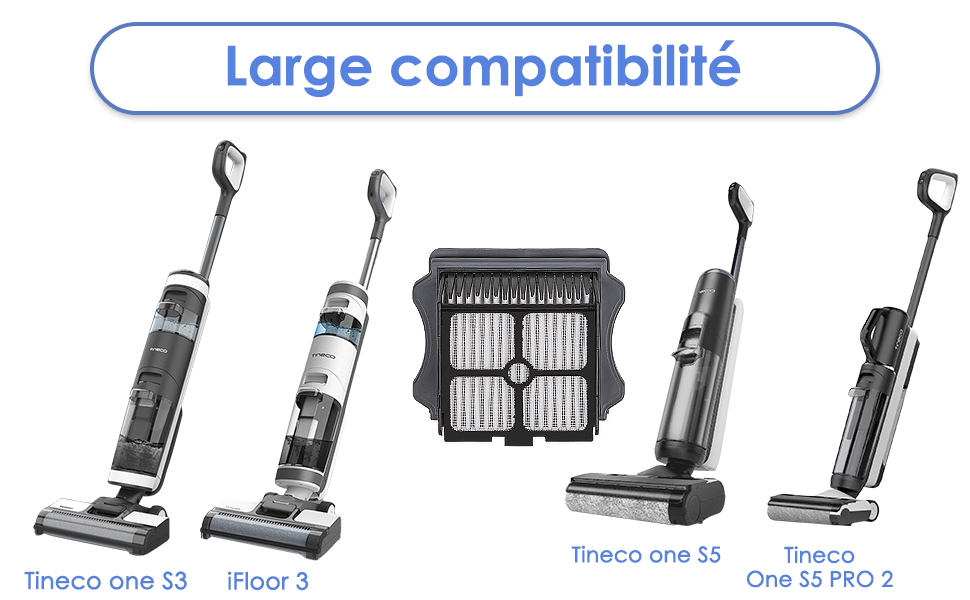 HEPA Filters Compatible With Tineco iFloor 3/ Floor One S3/ Floor One S5/ Floor One S5 Pro