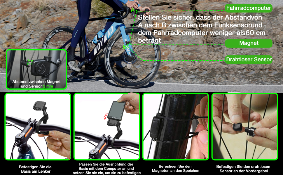 Ordinateur de vélo 