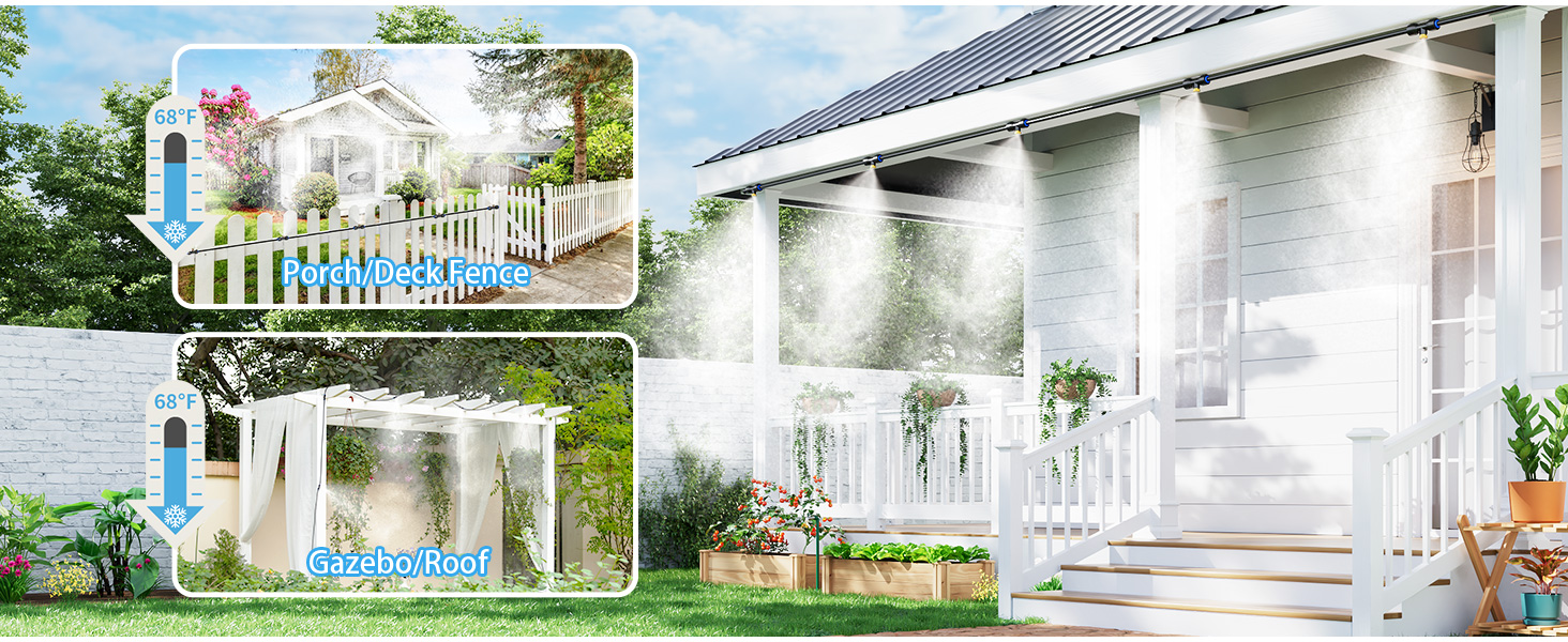 backyard misters for cooling