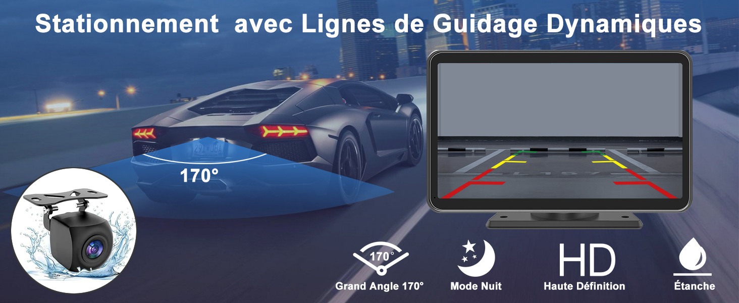 Stationnement avec Lignes de Guidage Dynamiques
